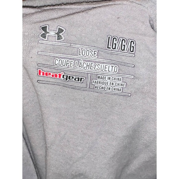 UNDER ARMOUR LOGO T SHIRT MENS SIZE LARGE - Picture 3 of 3